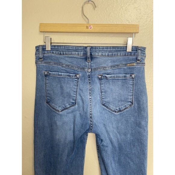 Kancan Jeans Skinny Ankle Distressed Raw Hem Stretch Size 30 - Picture 6 of 7